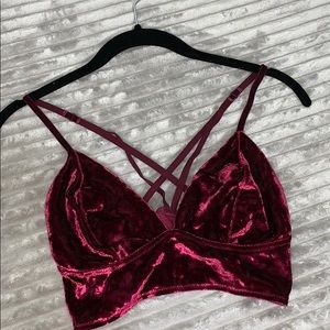 Velvet Bralette
